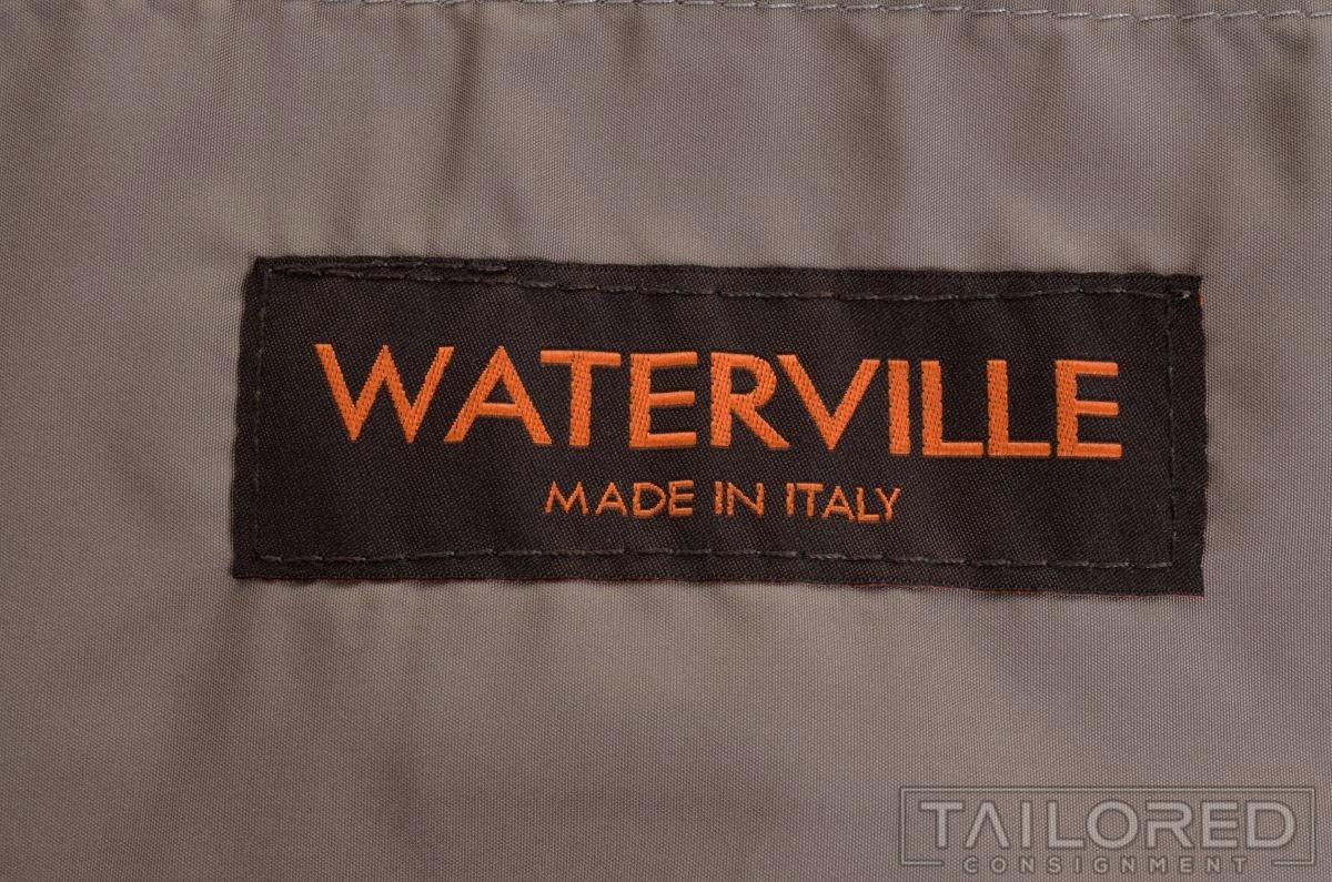 NWT – WATERVILLE Theo Solid Beige Polyester Mens Quilted Vest – EU 56 / XL