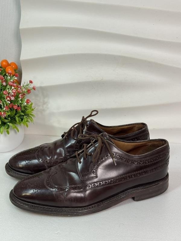 mens goodyear heels brown leather 42.5