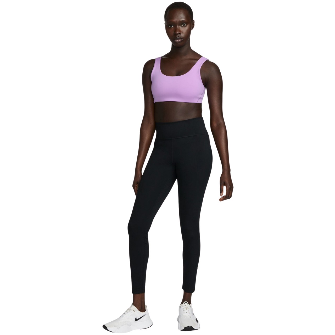 Stanik sportowy Nike Dri-Fit Alate All fioletowy DV9855 532 2XL