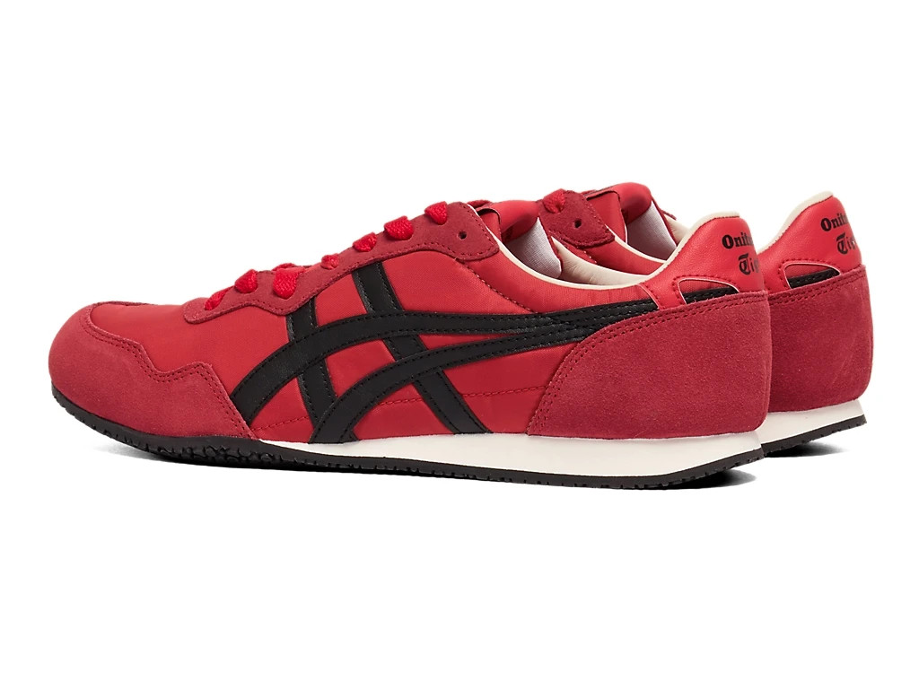 Onitsuka Tiger SERRANO 1183B400 605 CLASSIC RED/BLACK New in Box from Japan