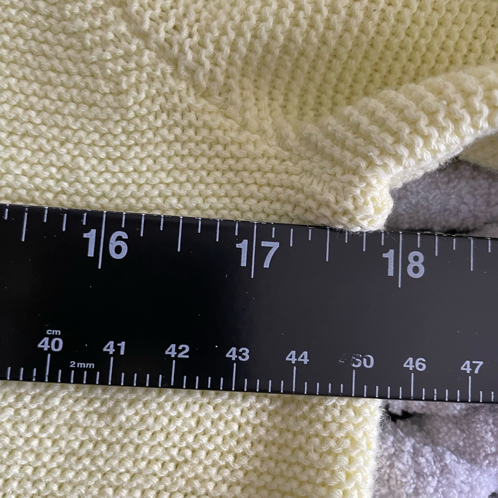 J.Jill Lemon Yellow Knit Sweater Petite Small 3/4 Sleeve Coastal Quiet Luxury