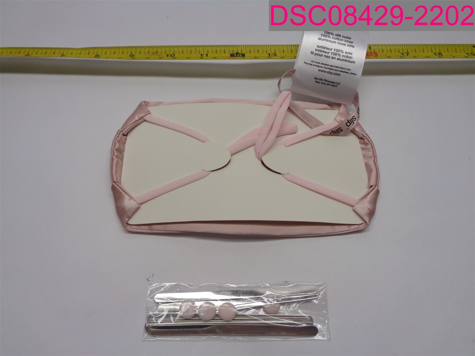 Slip Re-Usable Face Covering, Pink Kiss Lips