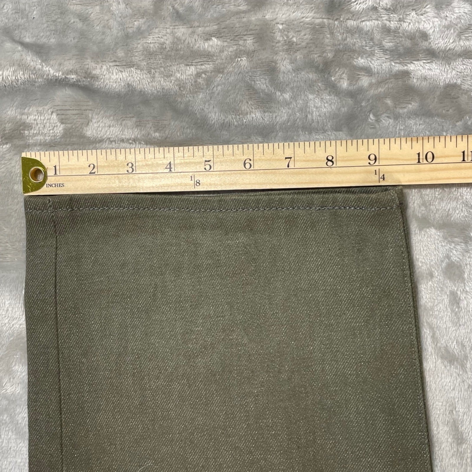 RARE Levi’s 501 White Oak Cone Moss Green Denim Jeans W42 L30 USA Selvedge