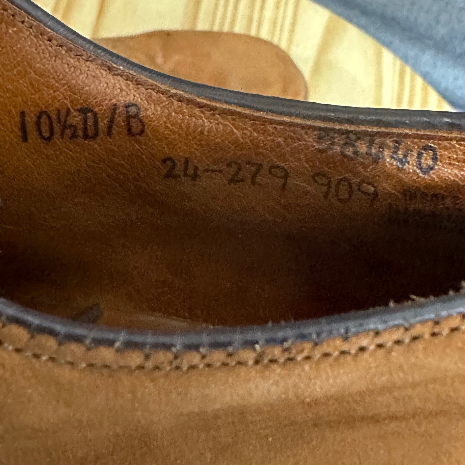 Florsheim Imperial Aristocraft Longwing 10D Brown Made in USA Leather