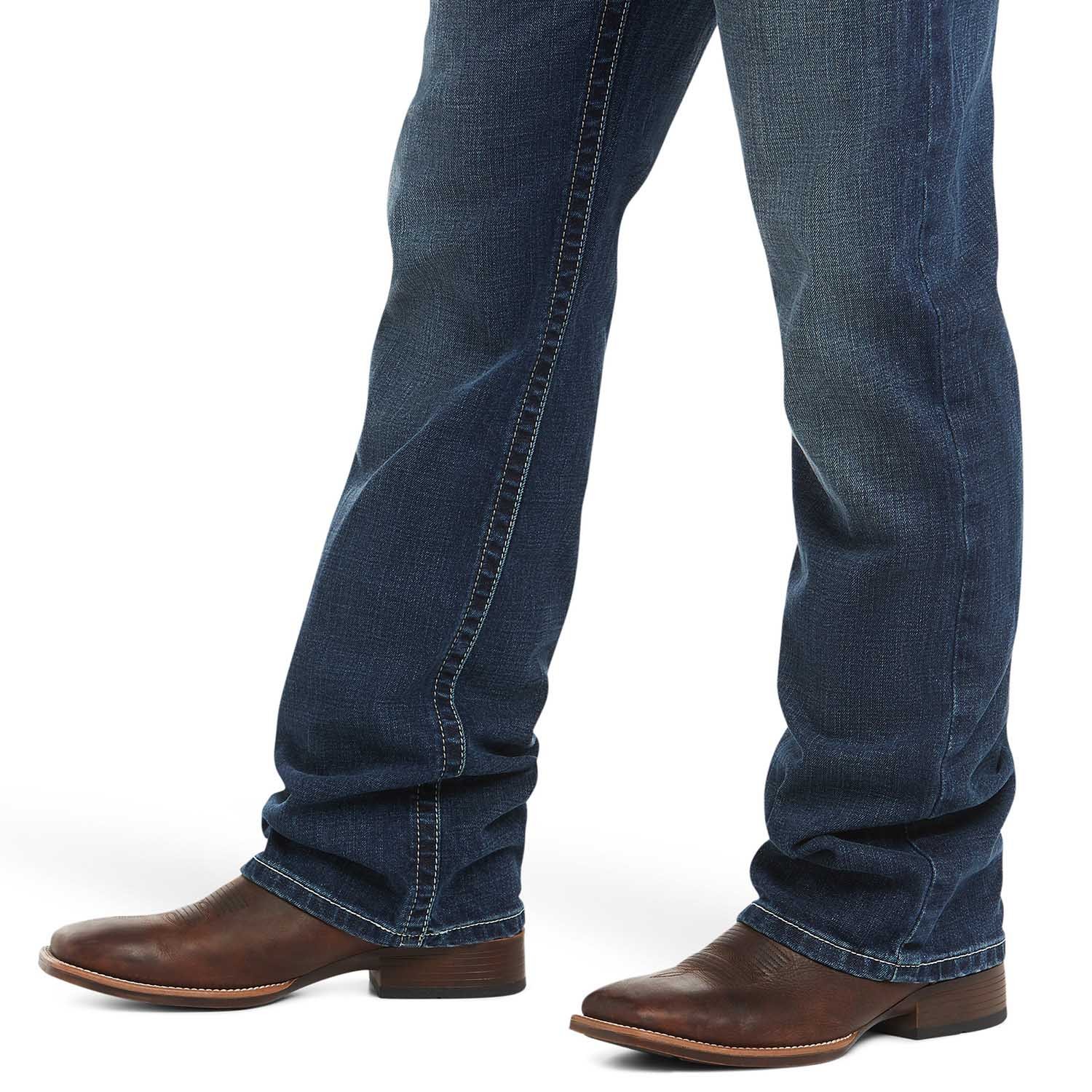 Ariat Men’s M4 Low Rise Stretch Adkins Boot Cut Jean