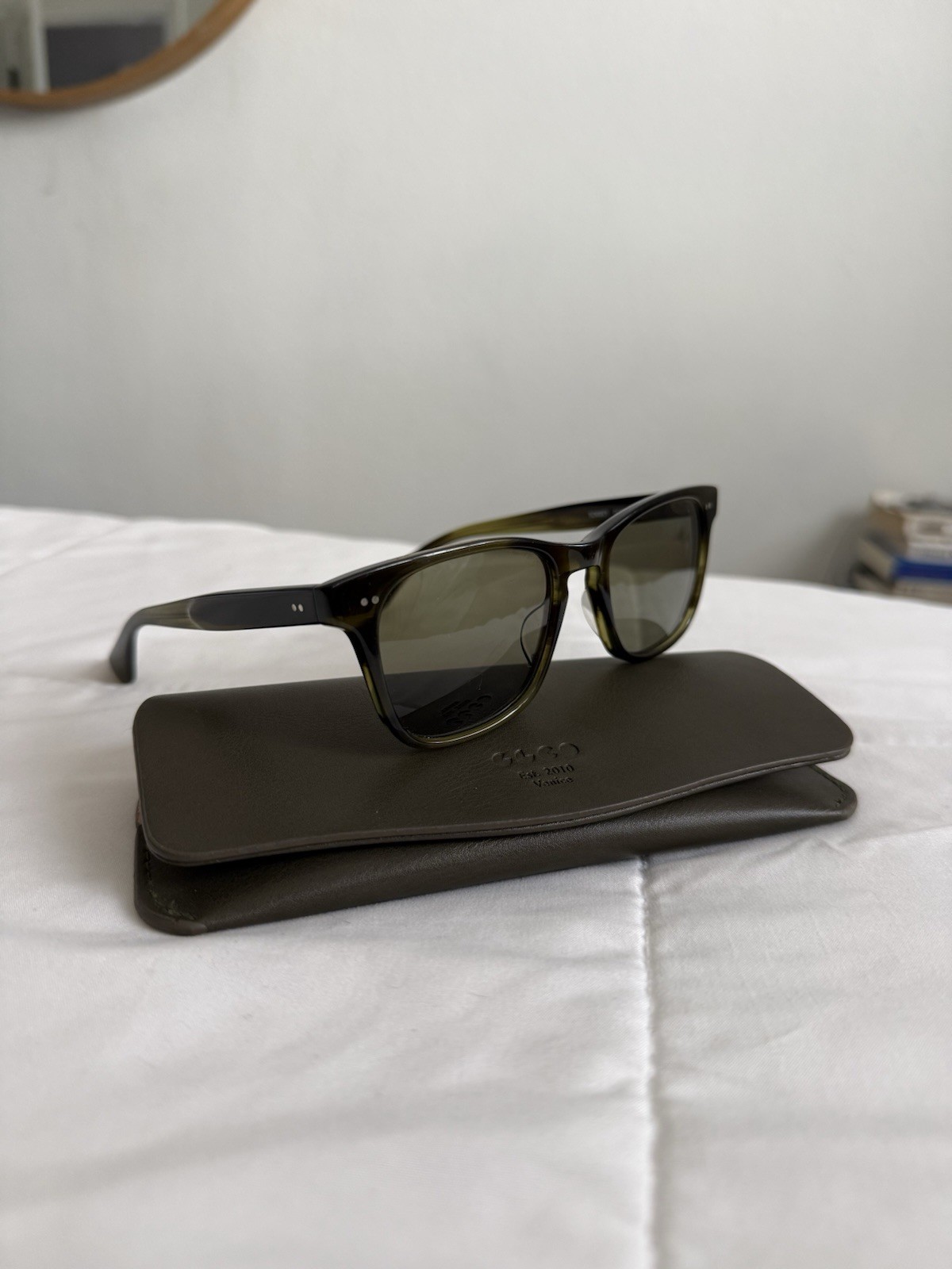 Garrett Leight Torrey Sun Douglas Fir/Green