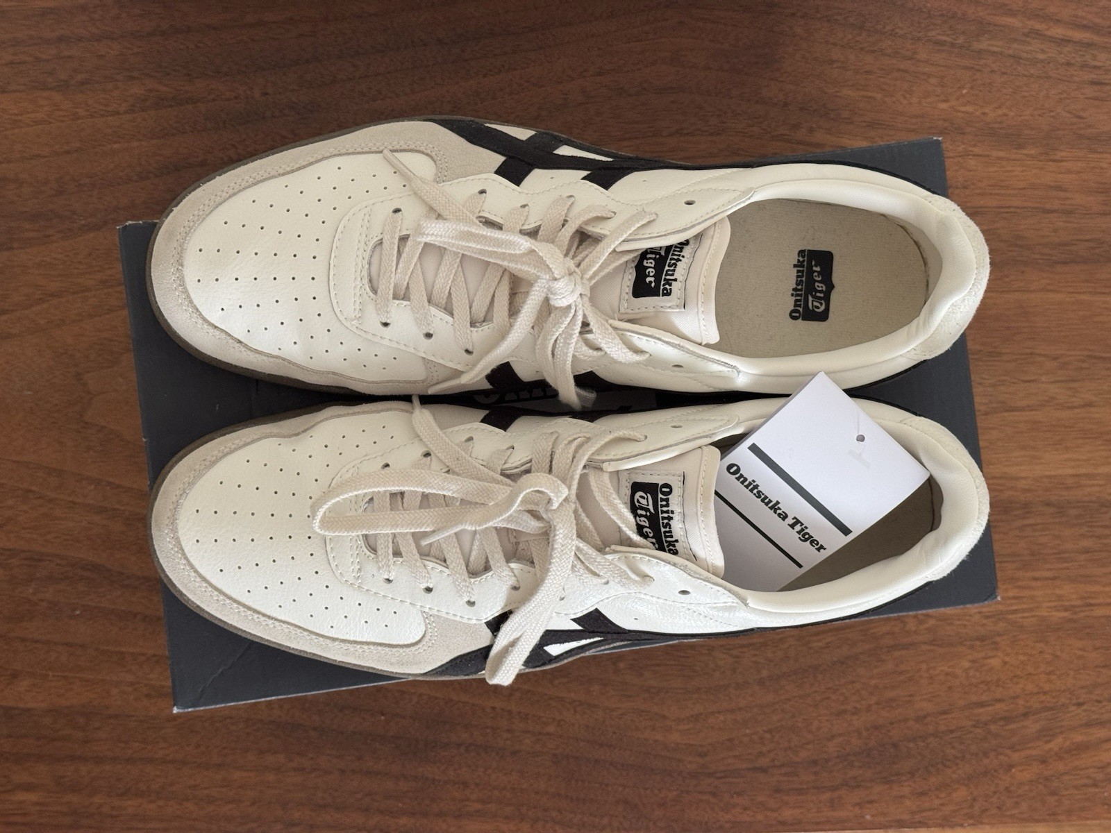Onitsuka Tiger GSM [Cream/Black] Size 11.5M/29CM (1185A353-127)