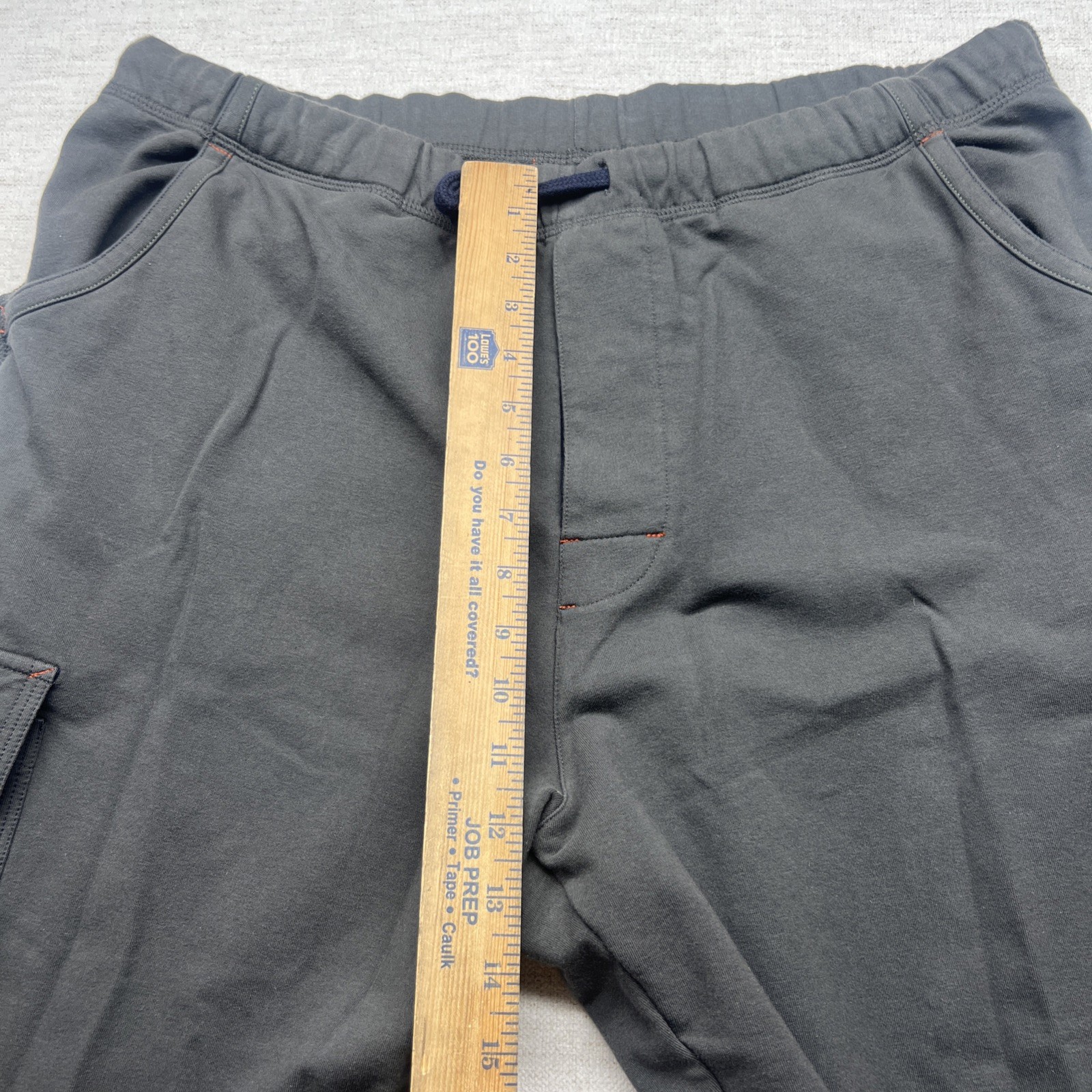 VK Nagrani XL Organic Peruvian Combed Cotton Sweatpants Lounge Pants Gray