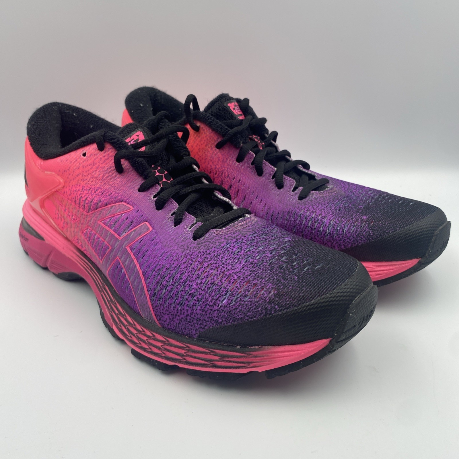 Asics Gel-Kayano 25 Women’s Pink Purple Black Sneakers US 9 EU 40.5 25.75cm