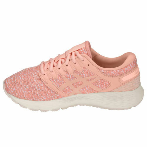 ASICS Roadhawk FF 2 Women’s Running Shoe Size 11 Color Peach, White & off white