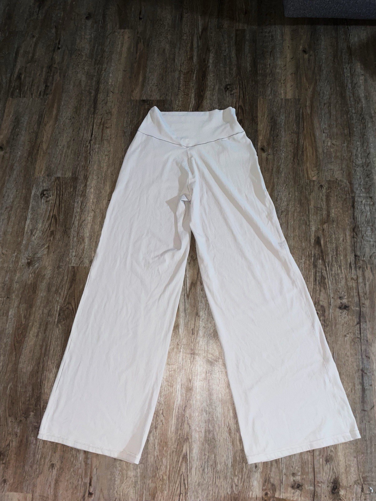 OFFLINE by Aerie White Wide-Leg Pull-On Stretch Yoga Pants Women’s M