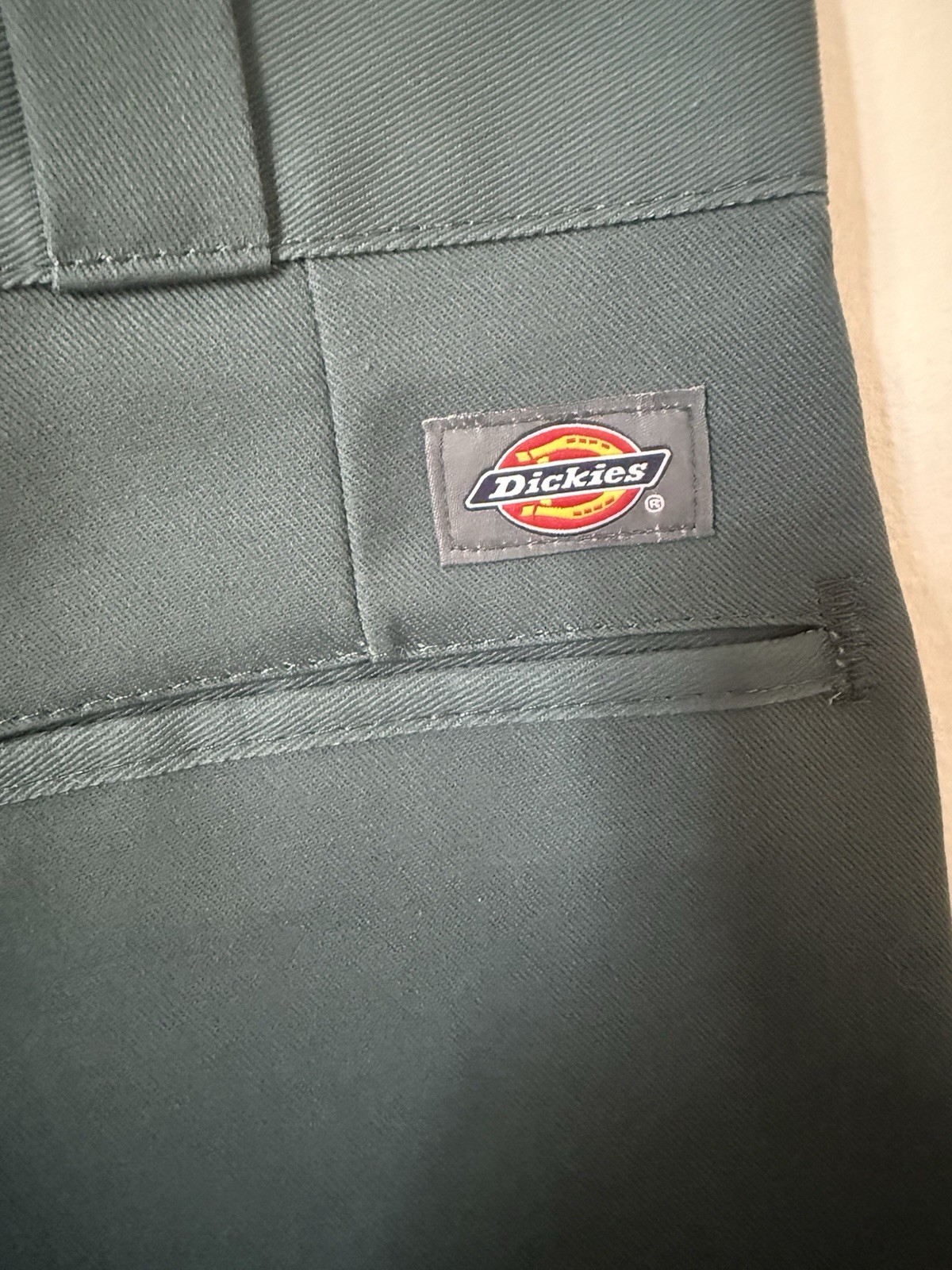 Dickies 874 Original Fit Men’s Work Pants Green 30×30 Twill Cotton Blend