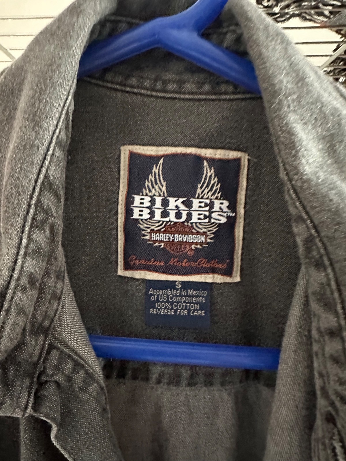 Harley Davidson Biker Blues Vest Small