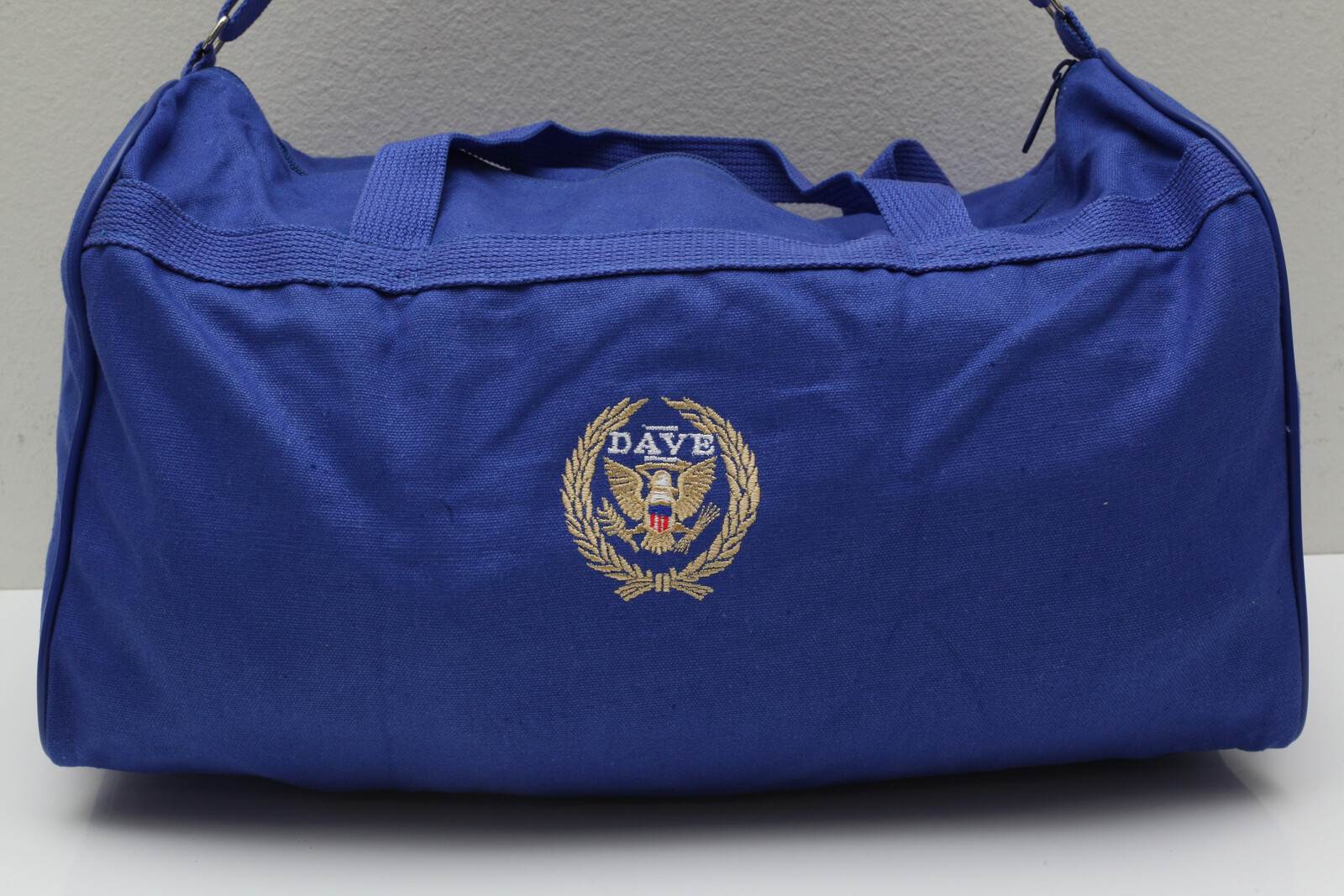 DAVE Movie Duffel Kevin Kline, Sigourney Weaver, Royal Travel Bag 16x9x9 In