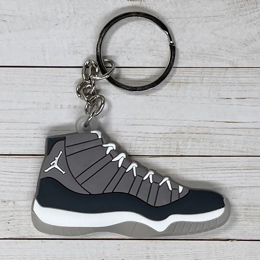 **YOU CHOOSE** Nike Jordan 11 Sneaker 2D Rubber 2″ Keychain MORE COLORS!