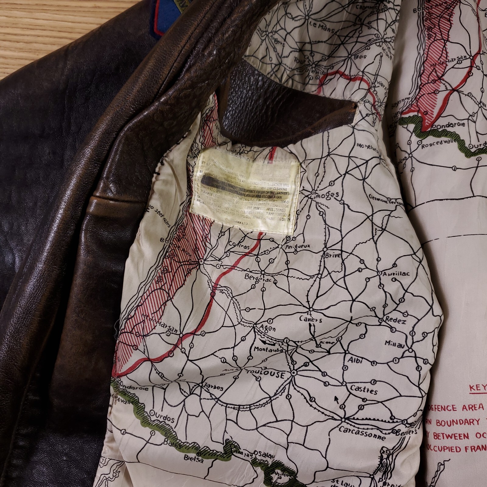 VTG AVIREX Type G-1 Leather Flight Bomber Jacket Size S or M