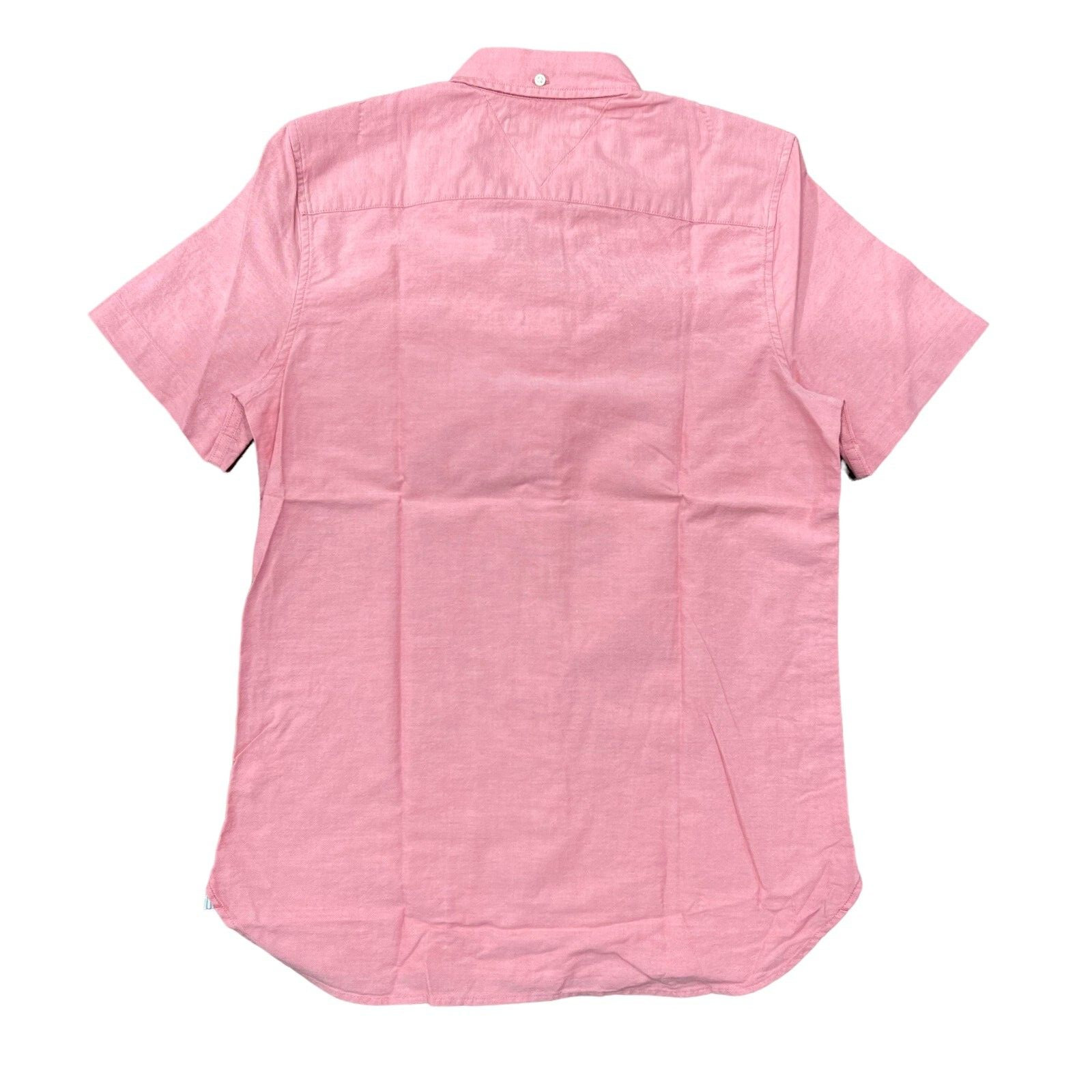 NWT Tommy Hilfiger Men’s Regular Fit Stretch Cotton Oxford Short Sleeve Shirt