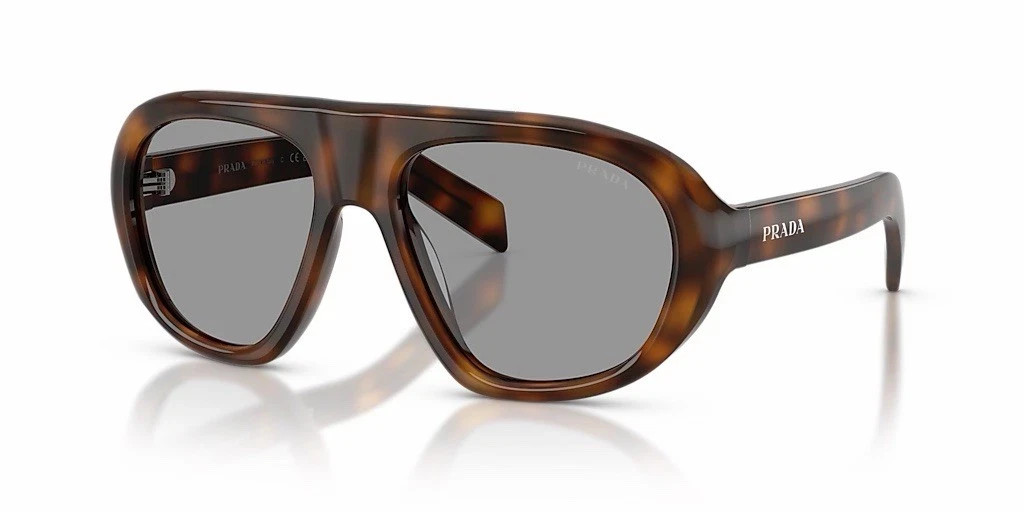 NEW Prada C05S Sunglasses 20D50Q Havana 100% AUTHENTIC