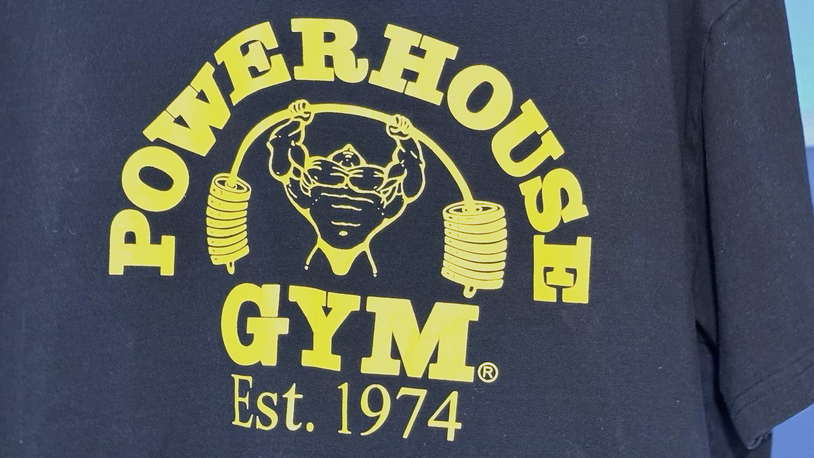 POWERHOUSE GYM Est 1974 Front & Back Bodybuilding Weightlifting Extra Large XL