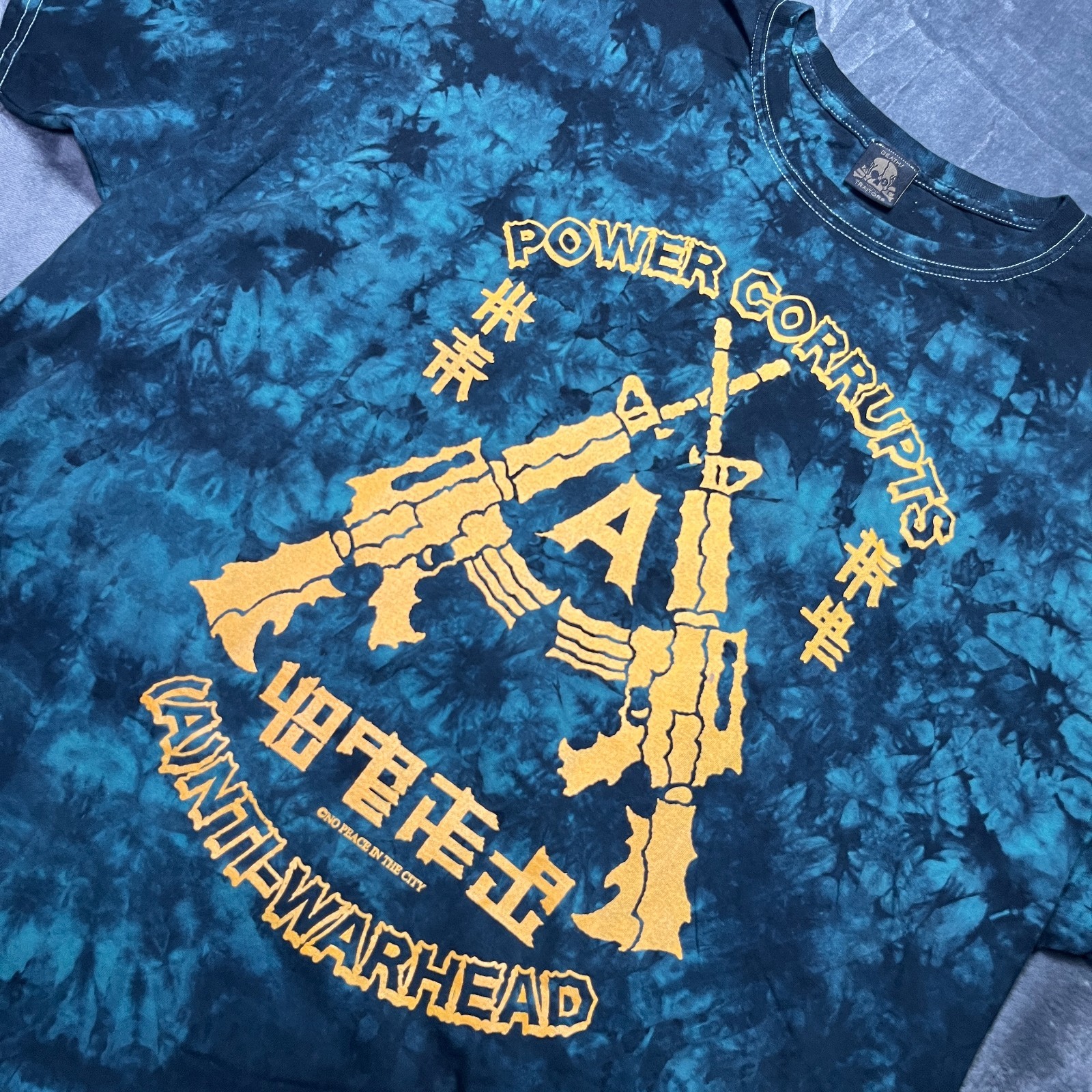 RARE Death Traitors x Alexander Heir T Shirt Men’s 2XL Tie Dye Anti Warhead