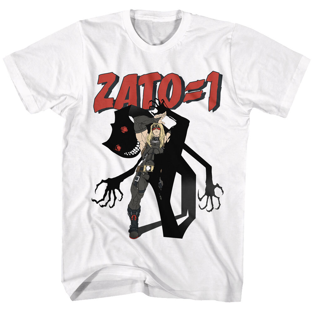 Guilty Gear Strive Arc Video Game Character Zato-1 And His Shadow Men’s T Shirt