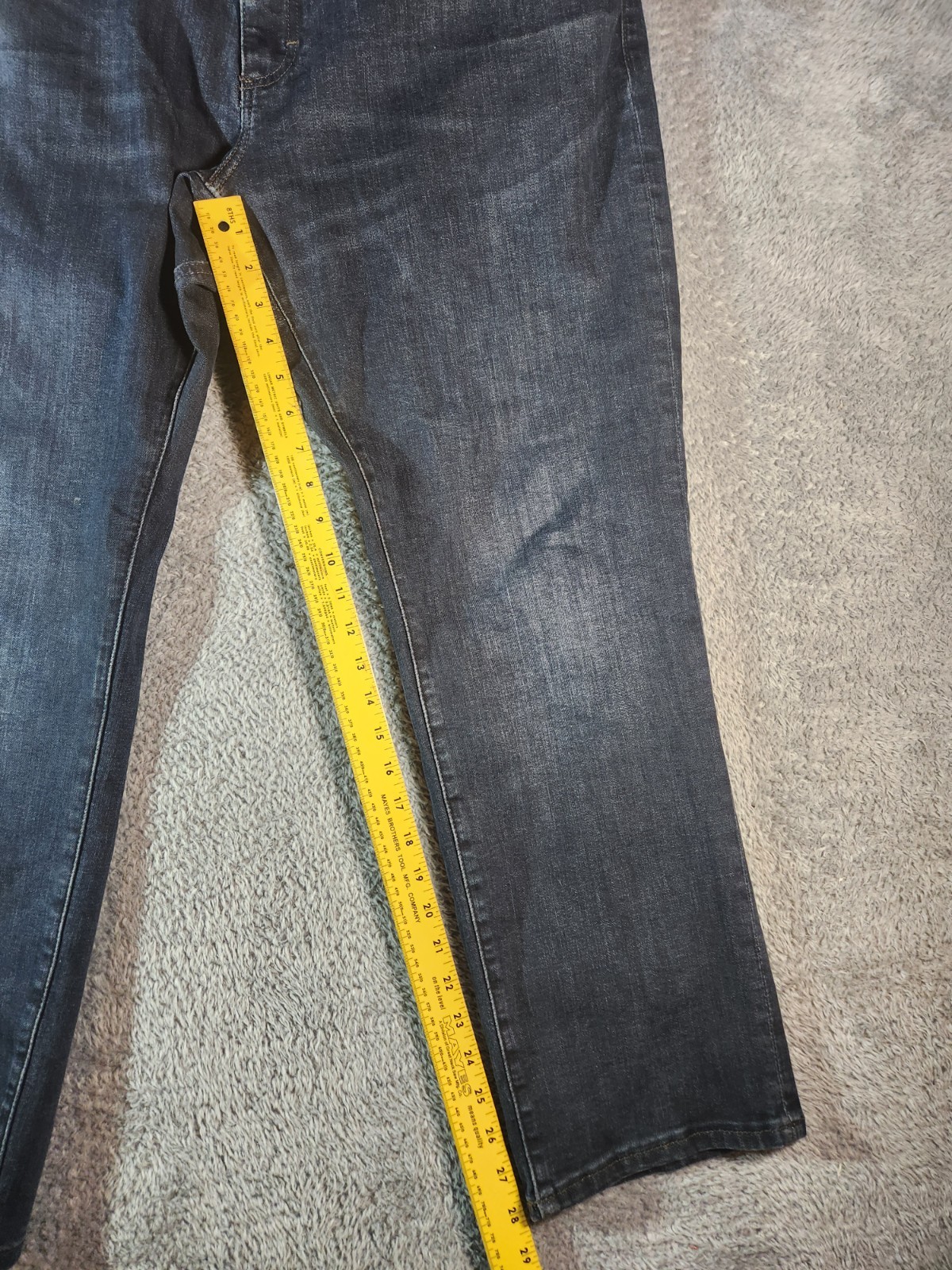 Lee Extreme Motion MVP Athletic Fit Jeans Men’s 36×30 Stretch Dark Wash