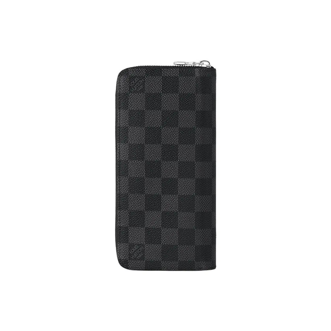 LOUIS VUITTON Zippy Wallet for Men in Graphite Canvas Color 4×0.7×7.8 in