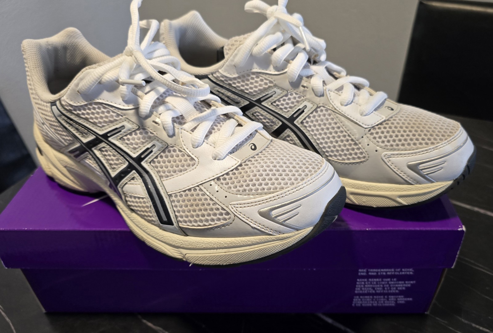 Size 9.5 – ASICS Gel 1130 White Cloud Grey