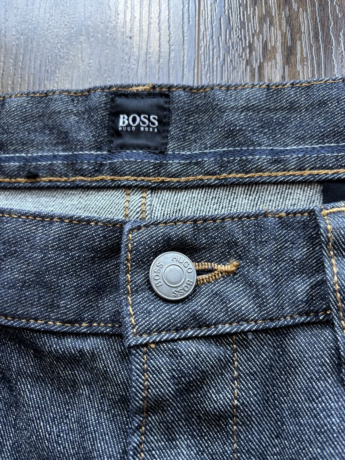 Hugo Boss “Delaware3-1” Candiani Denim Slim Straight W36 L32 BNWOT RRP £239