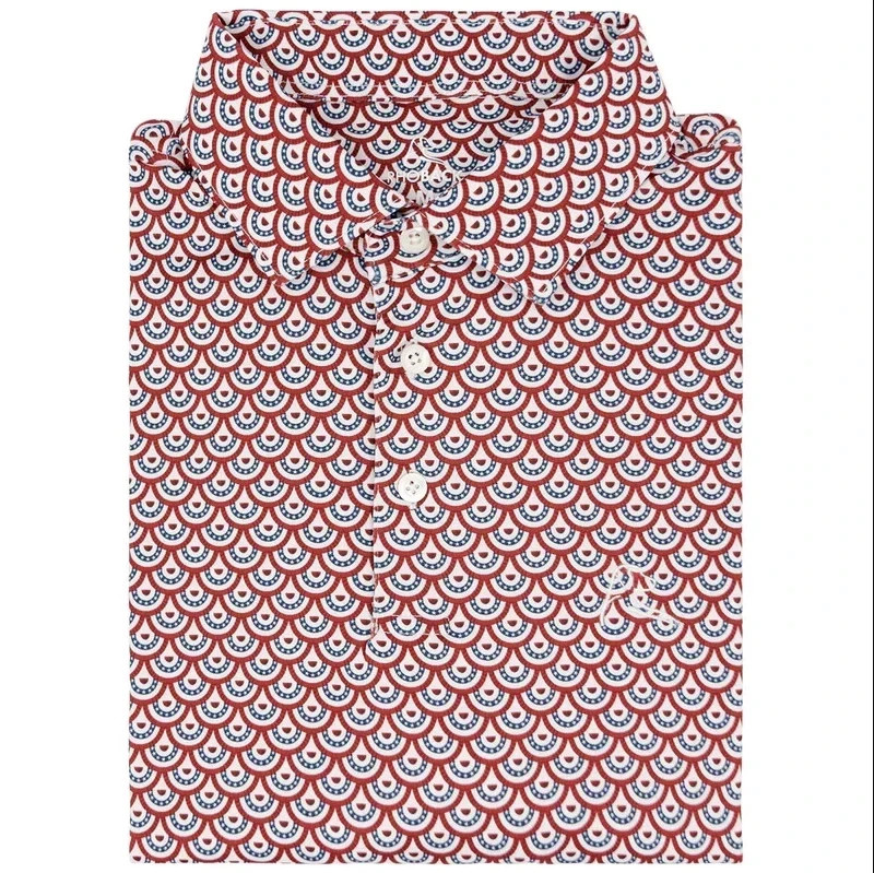 ⭐ The Rhoback The Bunting USA Polo – USA Patriotic Golf Style – Size M-2XL ⭐
