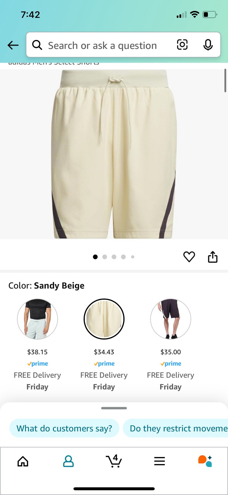 Adidas Mens Select Basketball Shorts 2XL 11″ Inseam $50 MSRP XXL