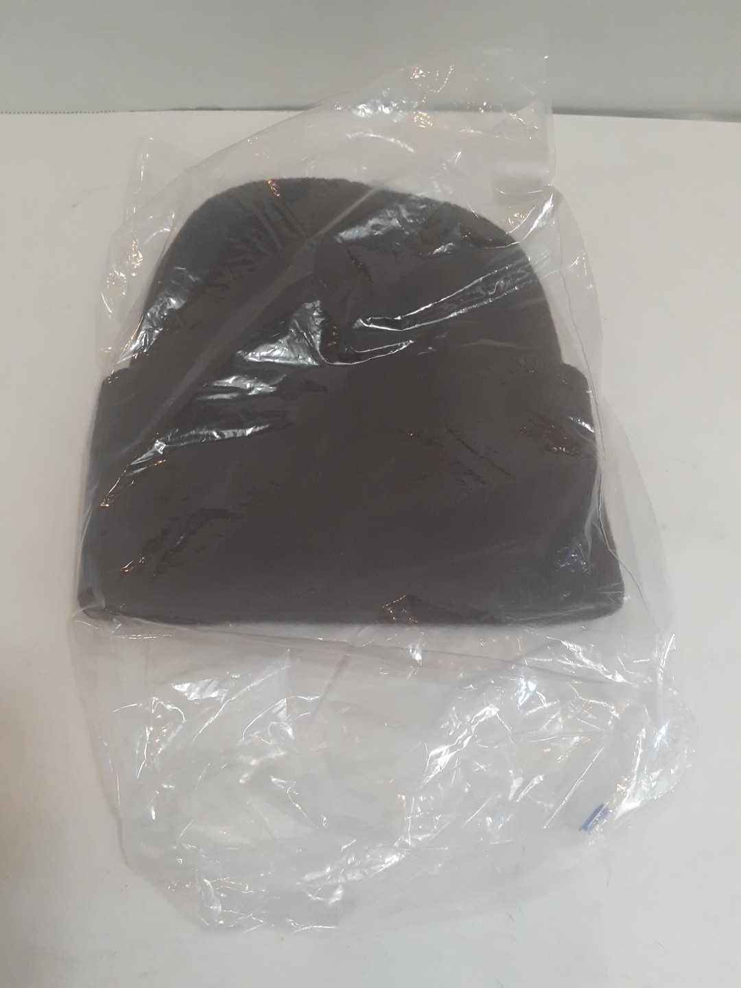 u-haul beanie black white patch new sealed bag