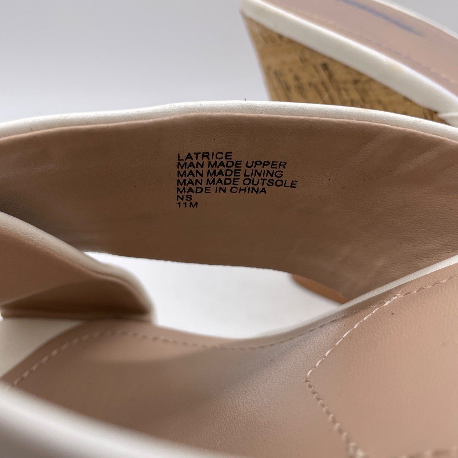 Charles By Charles David Women’s Latrice Wedge Sandals White Size 11 M