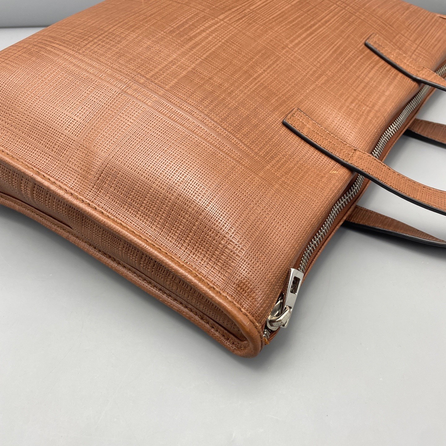 Loewe Pre-Owned Authentic Briefcase Brown 41*28*7cm Free Tracked Shipping