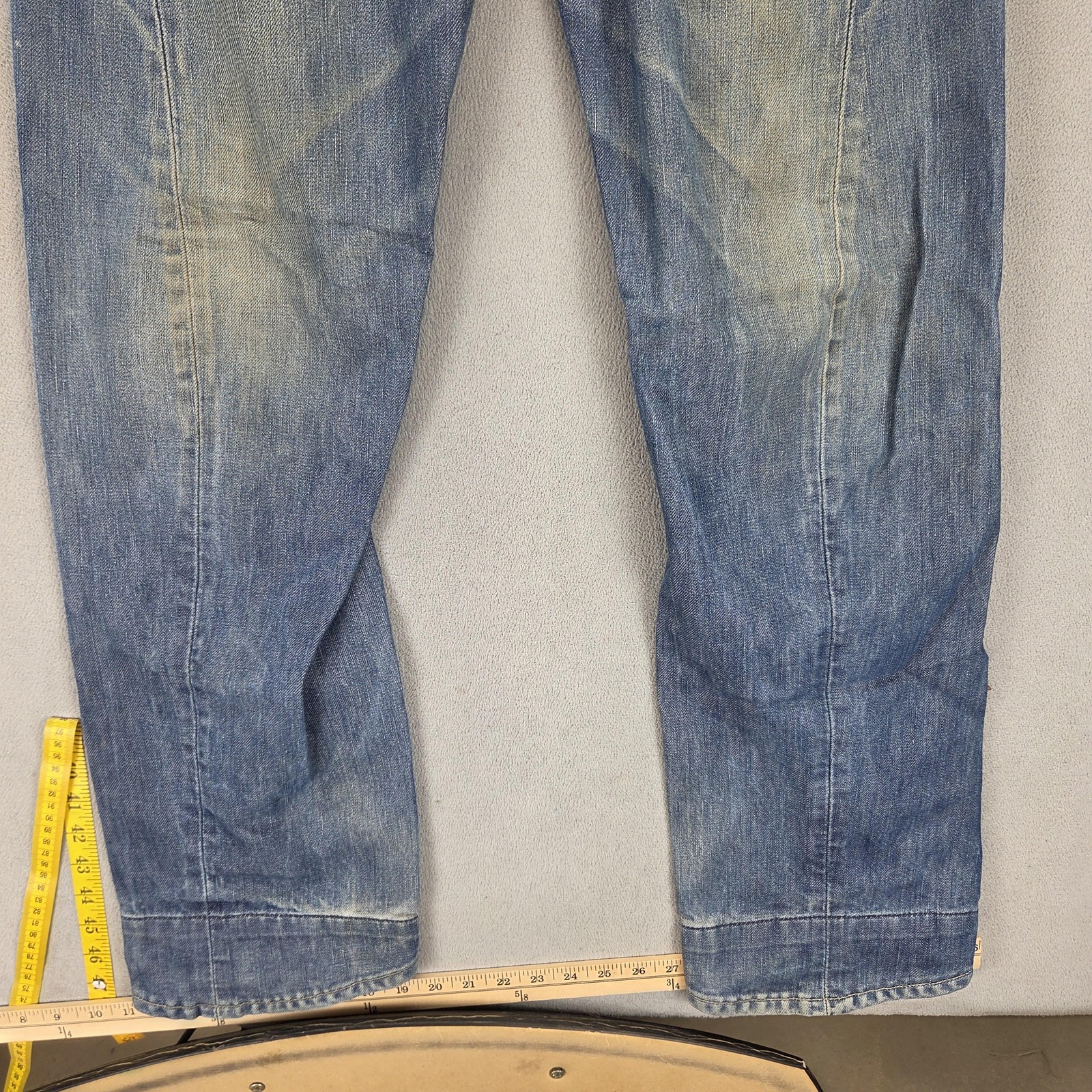 Vintage Levis Engineered Jeans Mens 32×32 Blue Twisted Button Fly Medium Wash