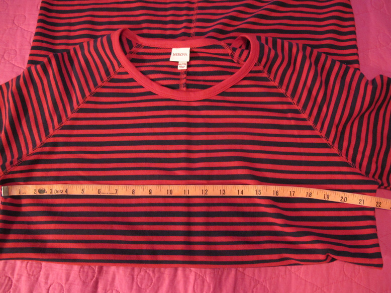 MERONA DRESS~REDUCED~NEW WITH TAGS~RED/BLUE STRIPE COTTON WOMANS XXL/TTG~FREE H