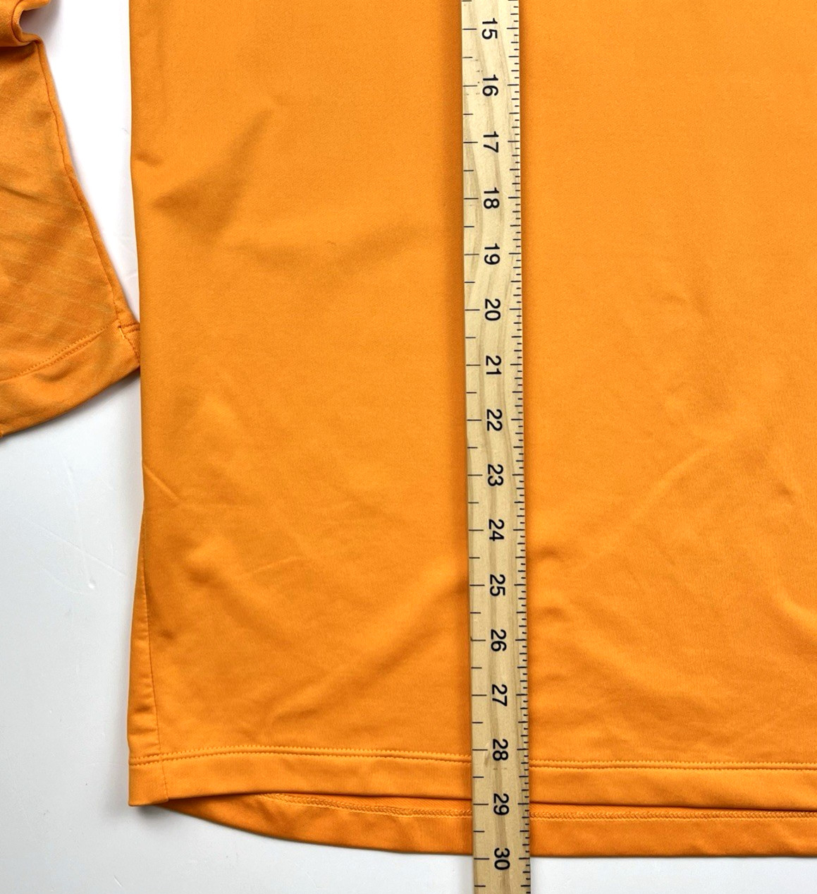 FC Barcelona Nike 21/22 Strike Drill Top Mens Large Orange Dry-Fit Quarter Zip