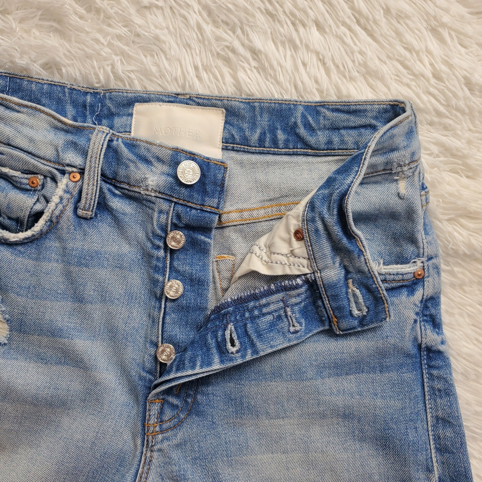 Mother Tomcat Straight Ankle Jeans 26 / 2