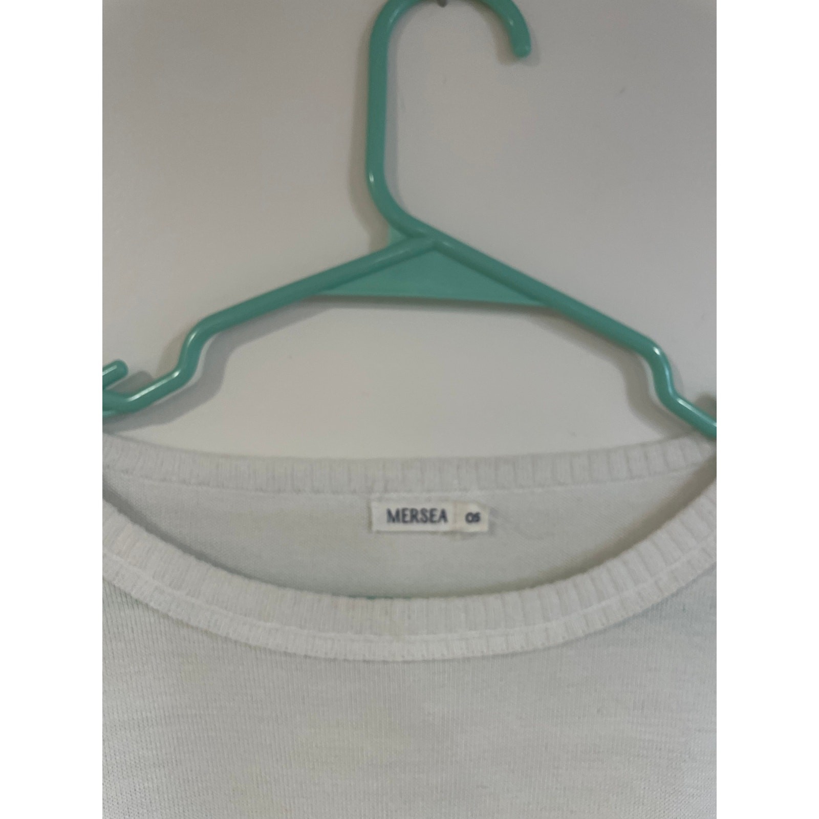 Mer Sea Catalina V-Neck Sweater Oversized One Size in White