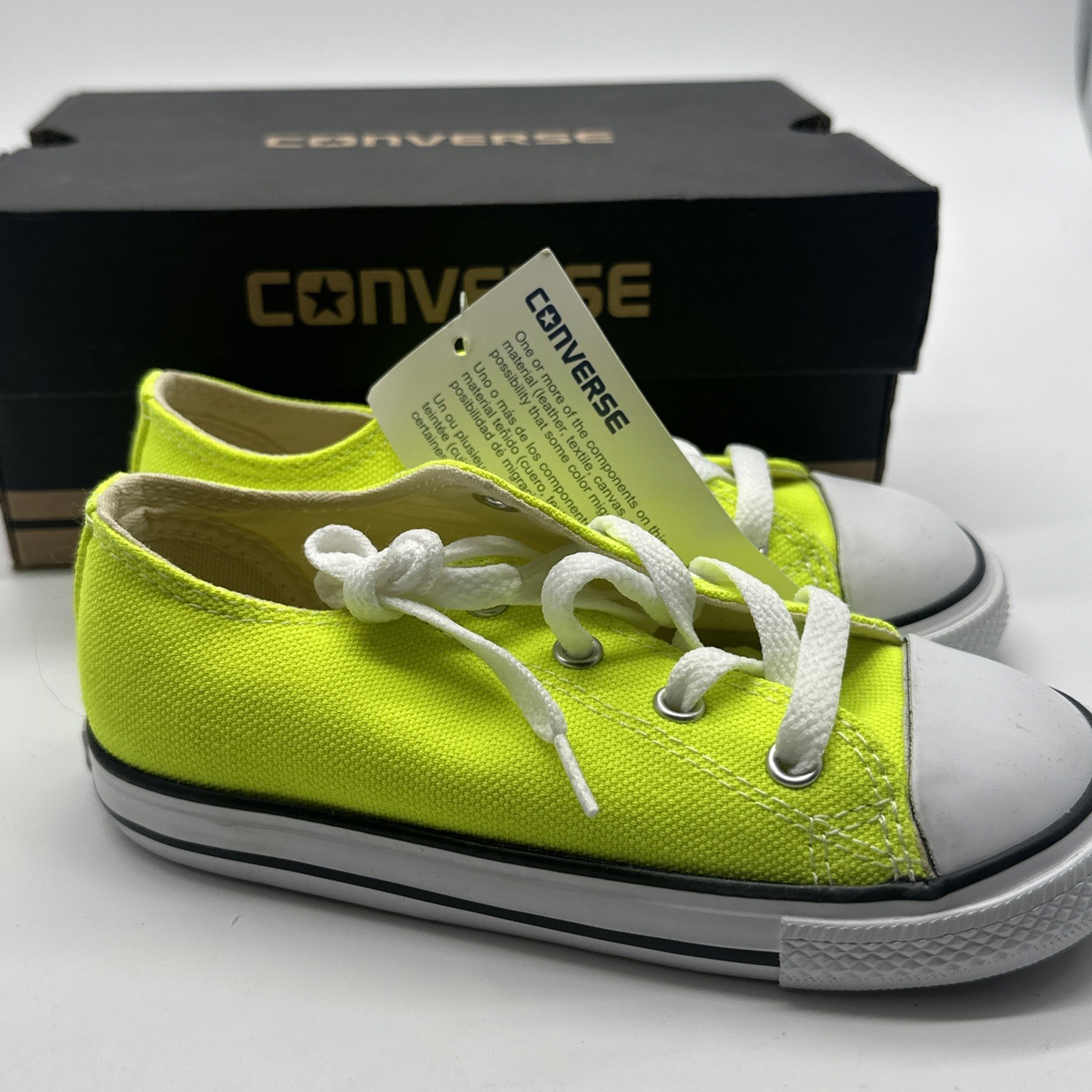 CONVERSE ALL STAR Electric Yellow Size 10