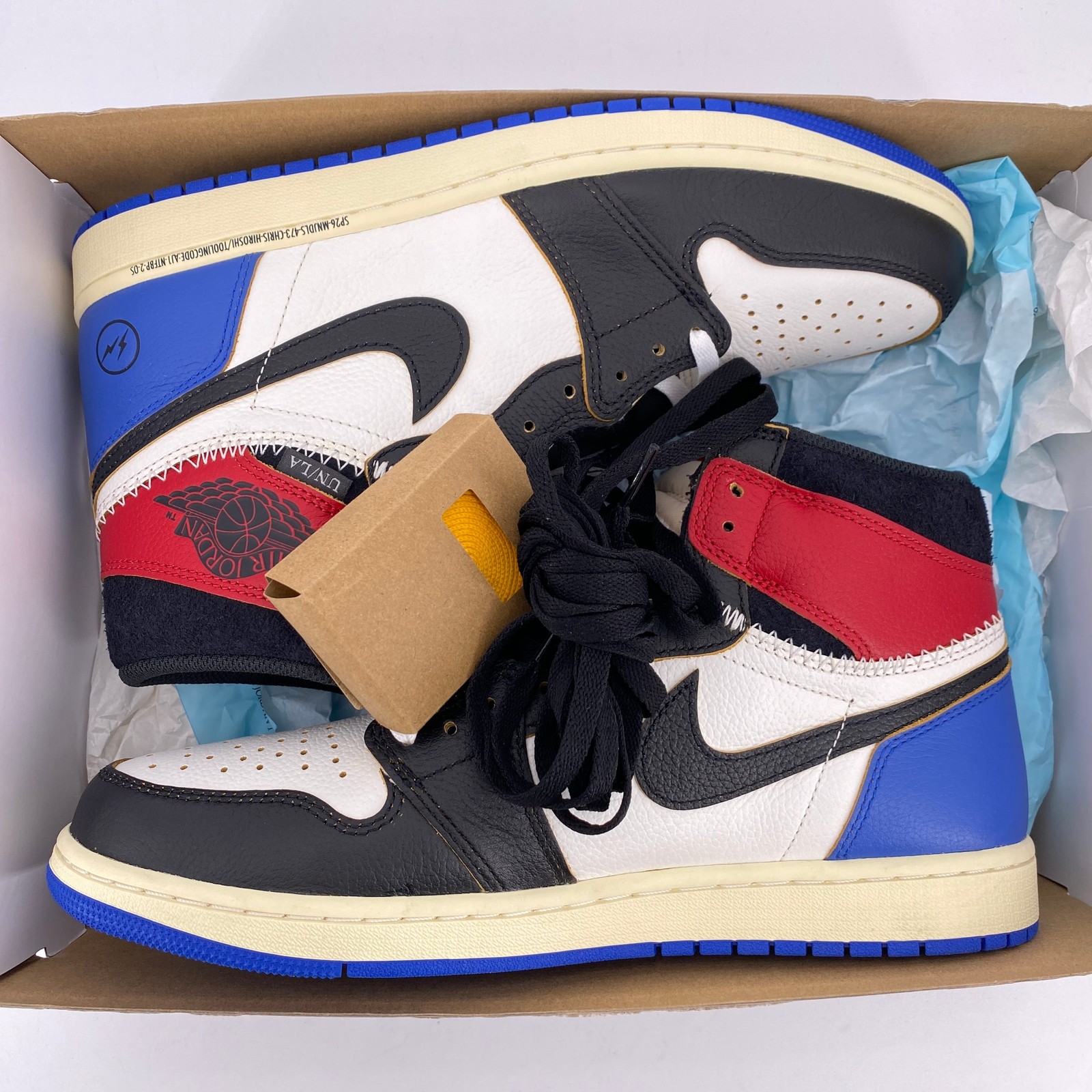 Air Jordan 1 Retro High “UNION FRAGMENT VARSITY RED” 2026 – Size 11.5 – IO7847..