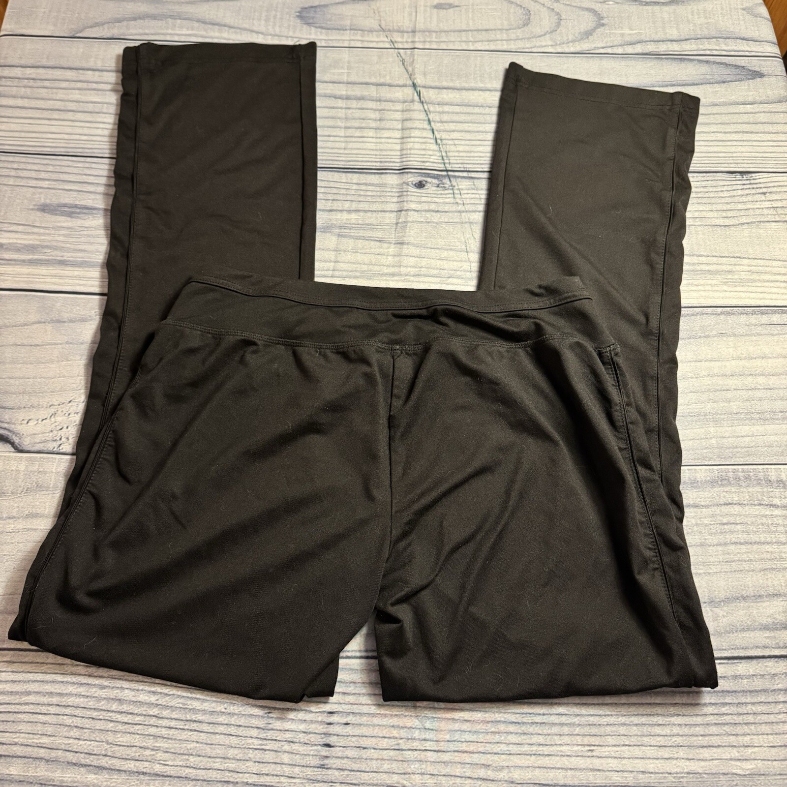 Tangerine Sweat Pants, Small, Black, Polyester/Spandex Blend, Mid Rise