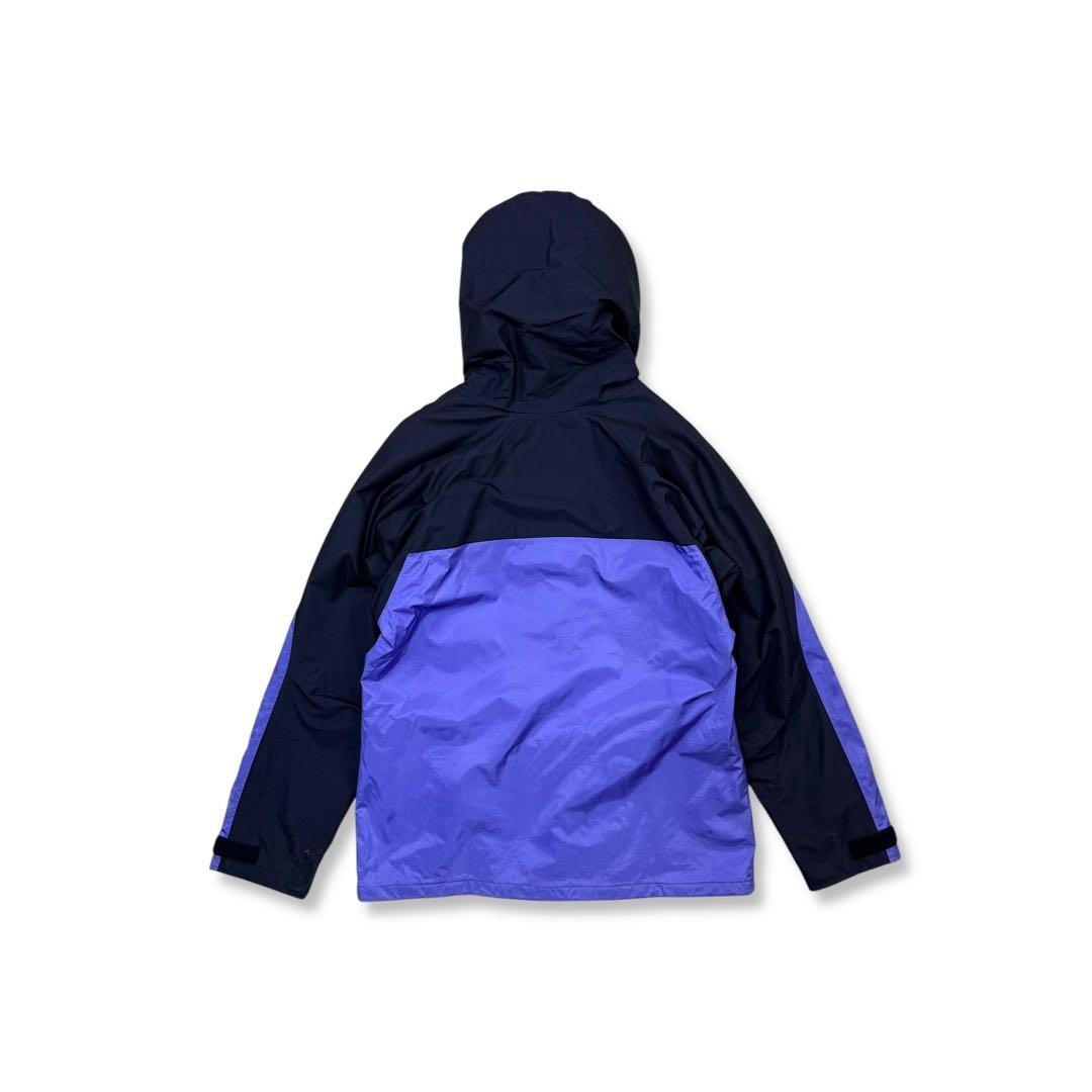 80s Marmot Gore-Tex Mountain Parka 2-Tone Purple Black Vintage M