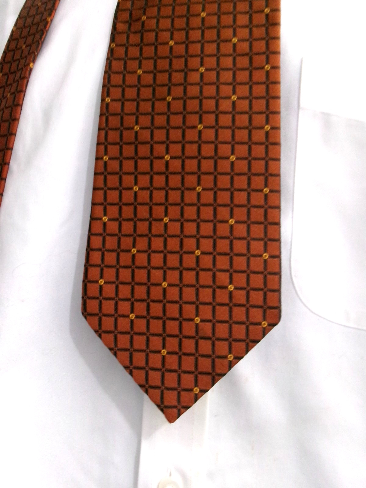BROOKS BROTHERS /USA 🔥 3 3/4″ WIDE / SILK NECK TIE