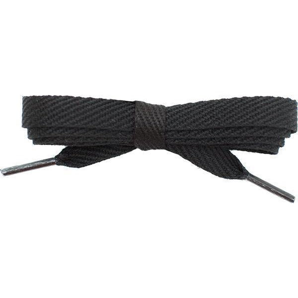 3 Pairs Premium Cotton Flat Shoelaces 3/8 Inch – 45 Inch Length, Variety of