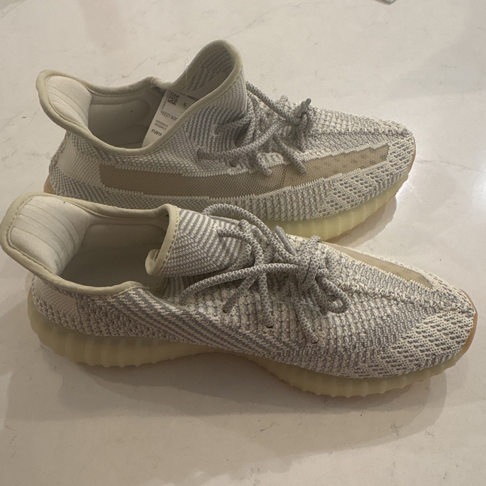 BRAND NEW NOT WORN WITH BOX Yeezy Boost 350 V2 Black Non-Reflective Black