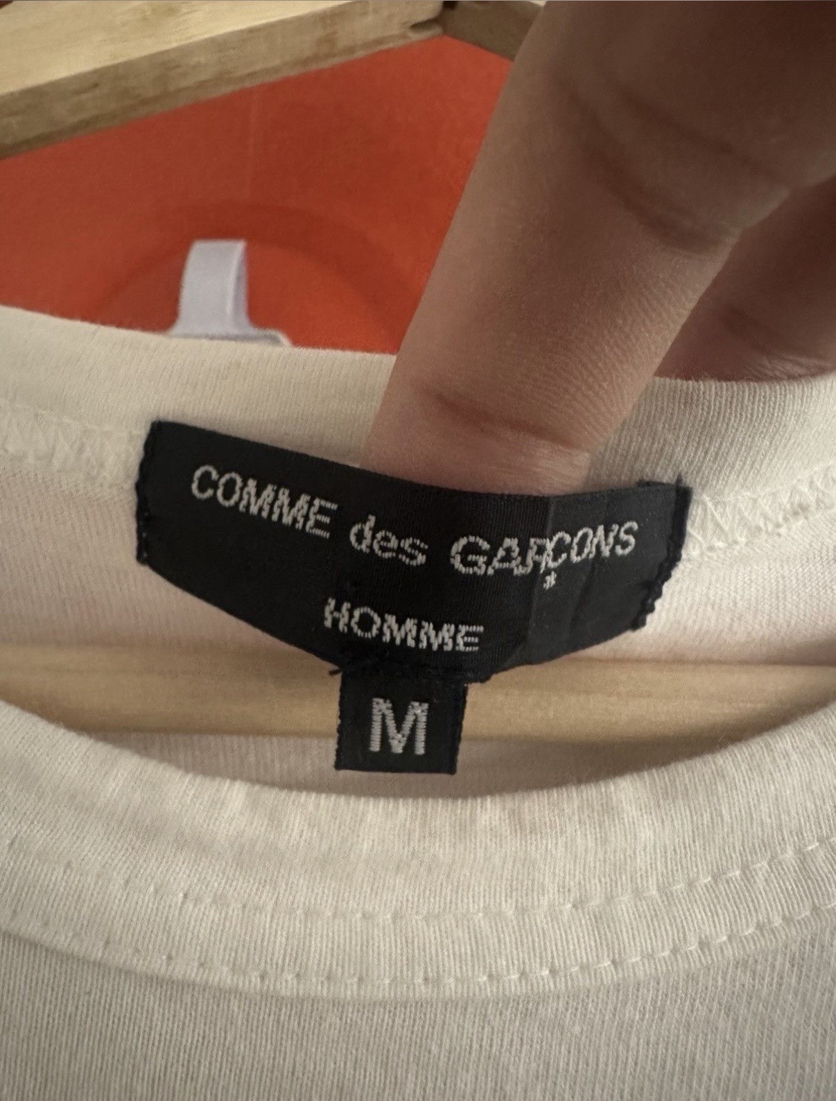 Comme des Garcons Homme Plus Split Logo T-Shirt