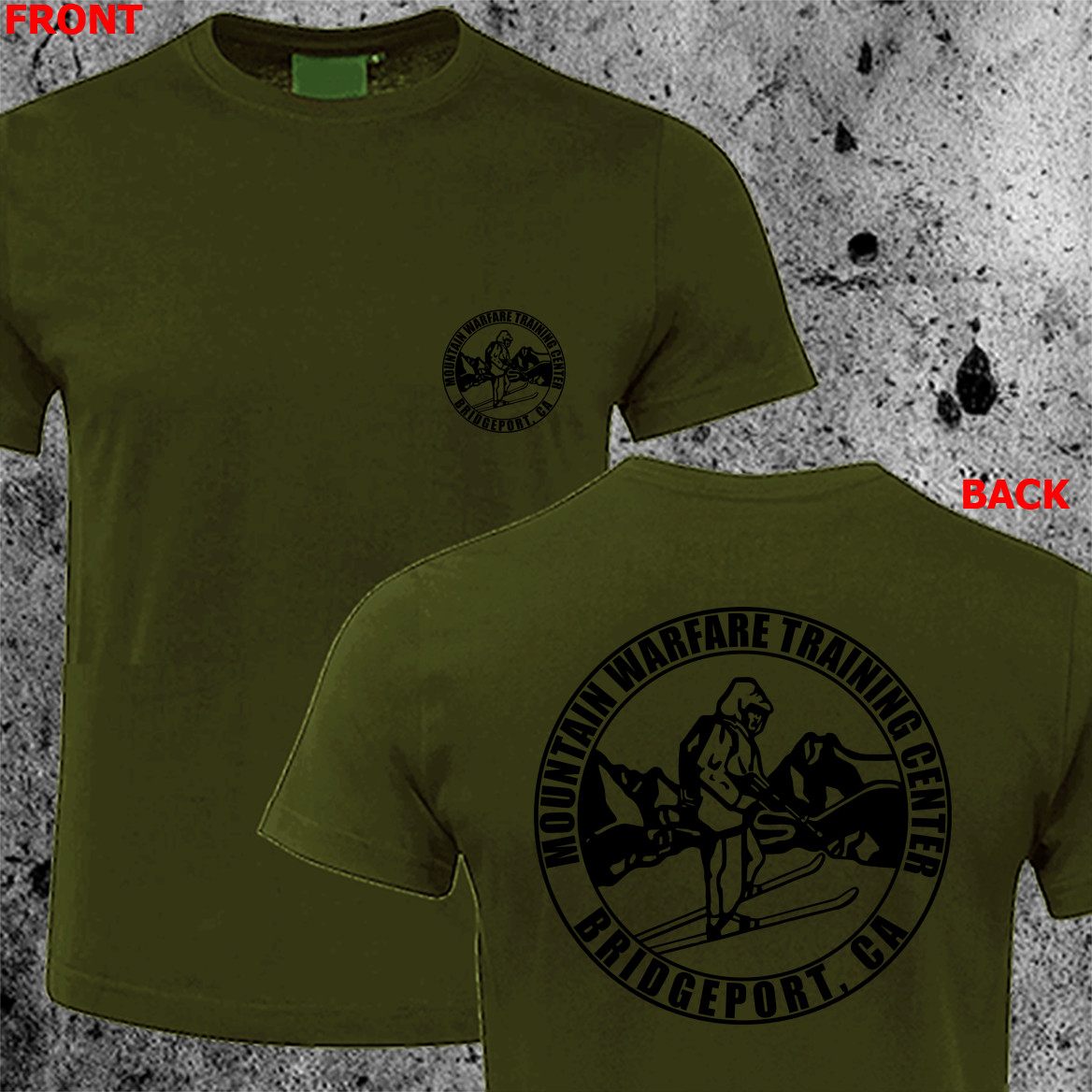 Mountain Warfare Training Center Bridgeport T-SHIRT