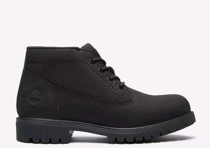 Mens Timberland Heritage Premium Mid Lace Chukka Boot Sz 11.0 Black Brand New 🎁