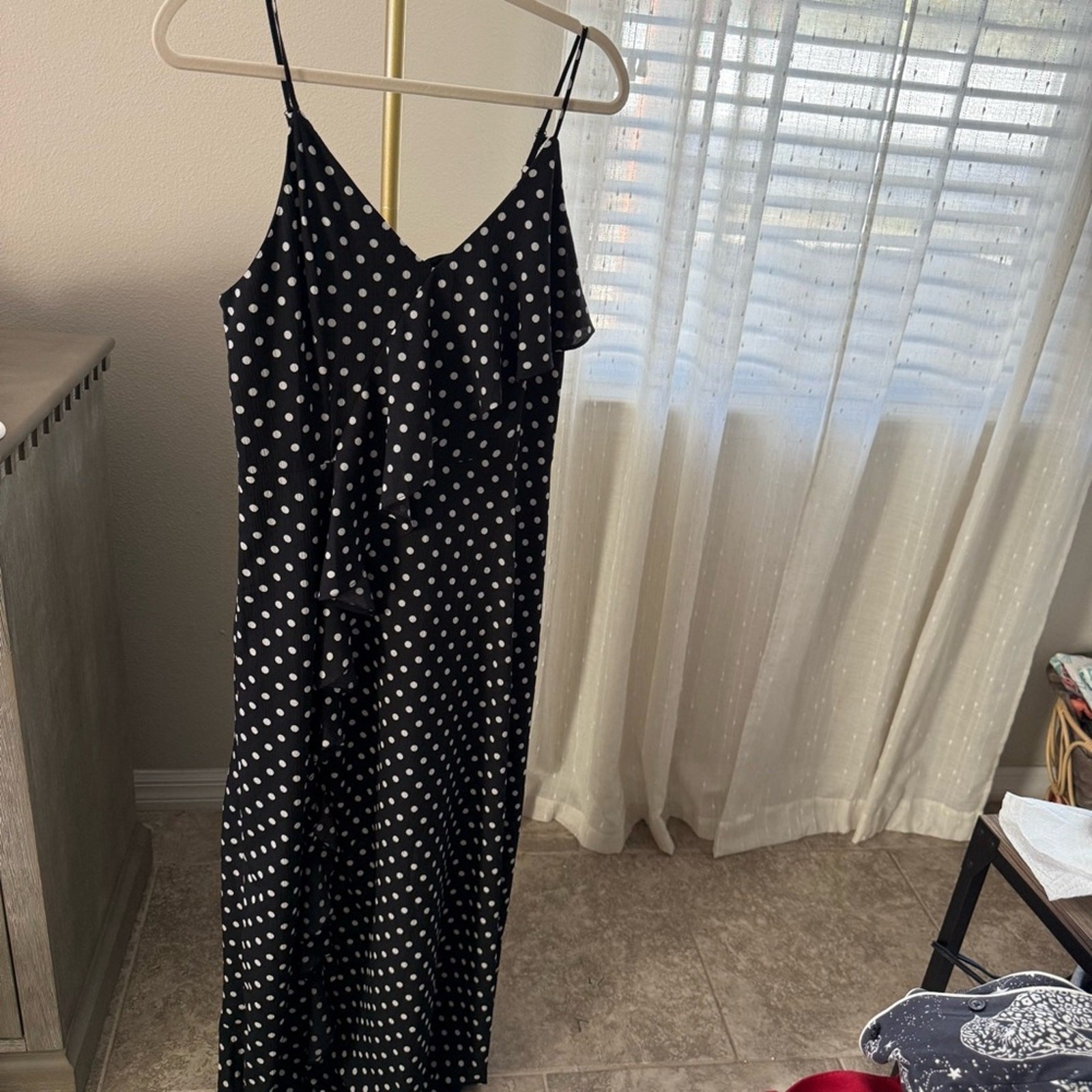 Sugarlips Monochrome Polka Dot Dress